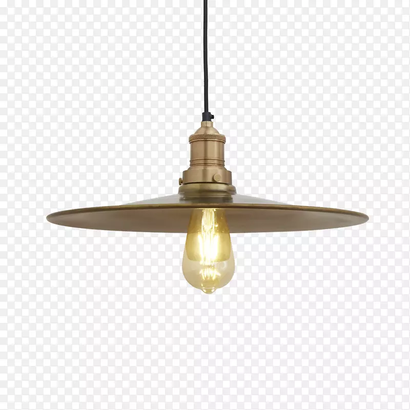 吊灯、灯具、照明白炽灯泡.黄铜工业灯