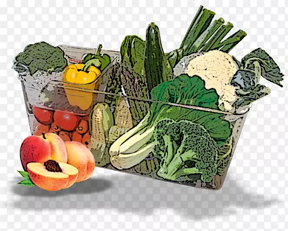 叶菜、蔬菜、水果、素食-适当清洗水果