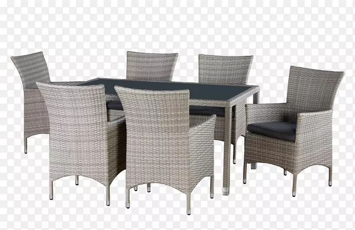 桌椅，躺椅，长椅，日光浴椅，灰色长方形餐桌