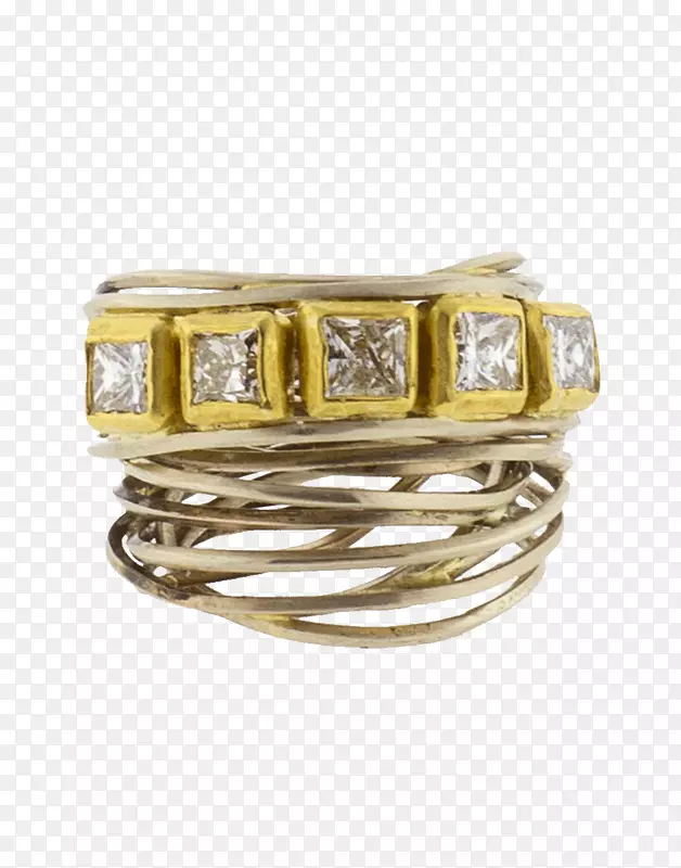 戒指首饰波阿兹喀什珠宝钻石金丝包裹