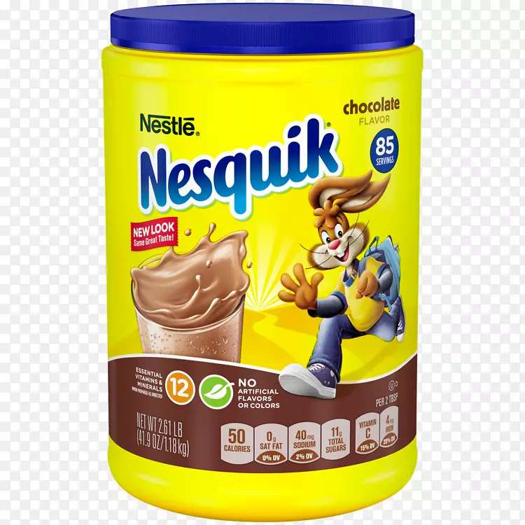 混合热巧克力Nesquik口味牛奶-Nesquik巧克力牛奶