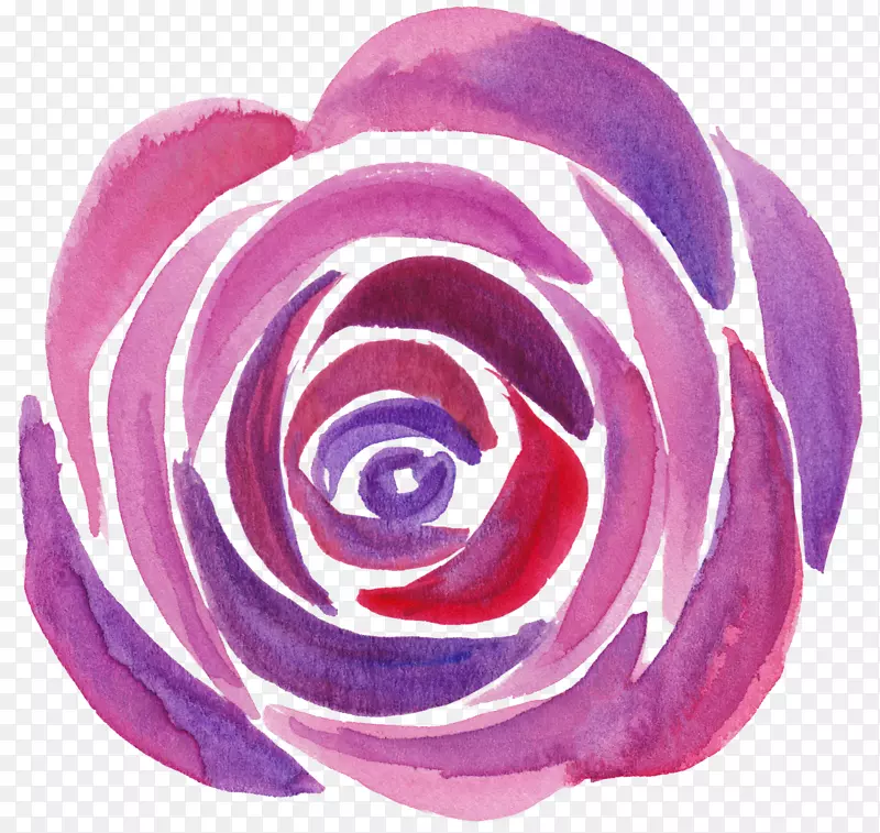 花园玫瑰，美酒，这将是我-五颜六色的抽象线条
