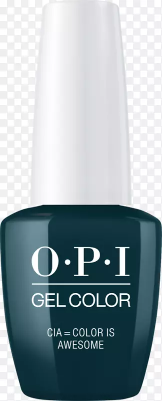 化妆品OPI GelColor OPI产品指甲油-令人敬畏的指甲