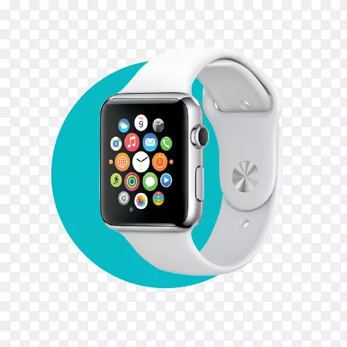 鹅卵石苹果手表系列1智能手表苹果手表系列3发光LED耳环