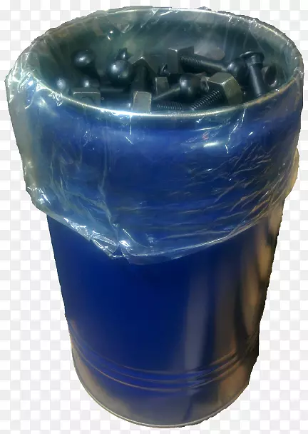 塑料花盆钴蓝螺母螺栓系