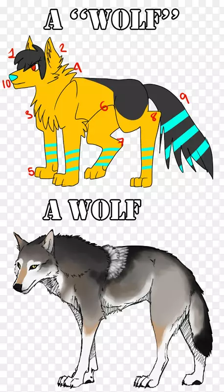 狗种画狼人剪贴画-可怕的狼人动画
