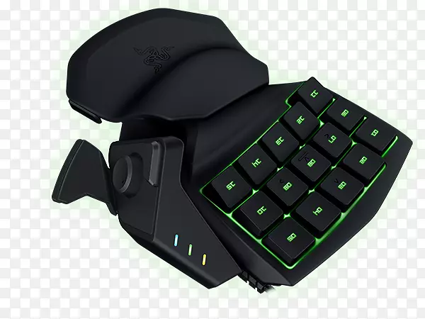 电脑键盘Razer轮转织布色织器tarus chroma游戏键盘电脑鼠标-方型游戏板