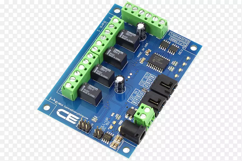 固态继电器电气开关传感器印制电路板与计算机的Arduino接口