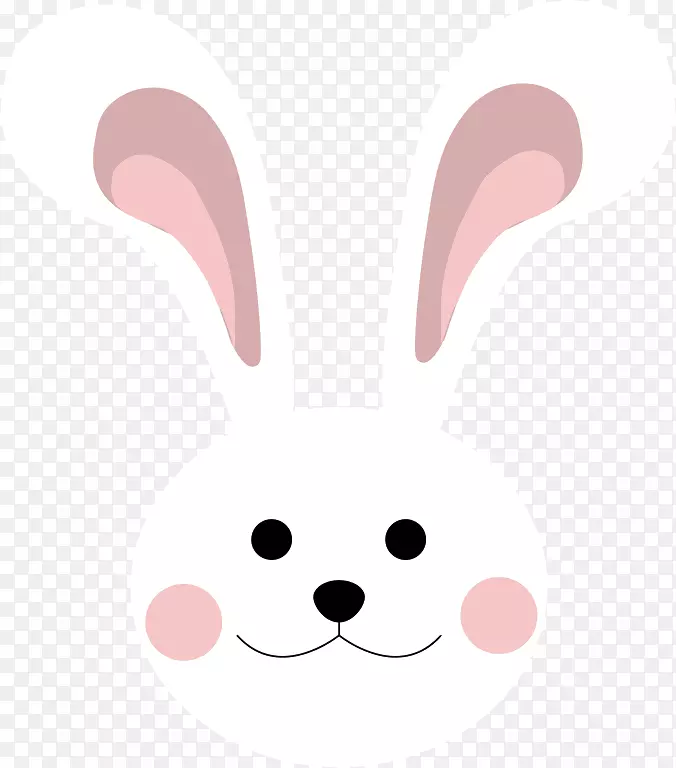 兔子剪贴画露天部分复活节兔子形象-可爱的迷你兔子