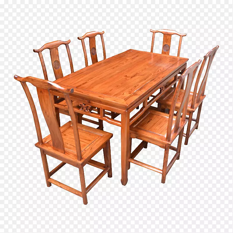 椅子桌客厅厨房家具长窄餐桌