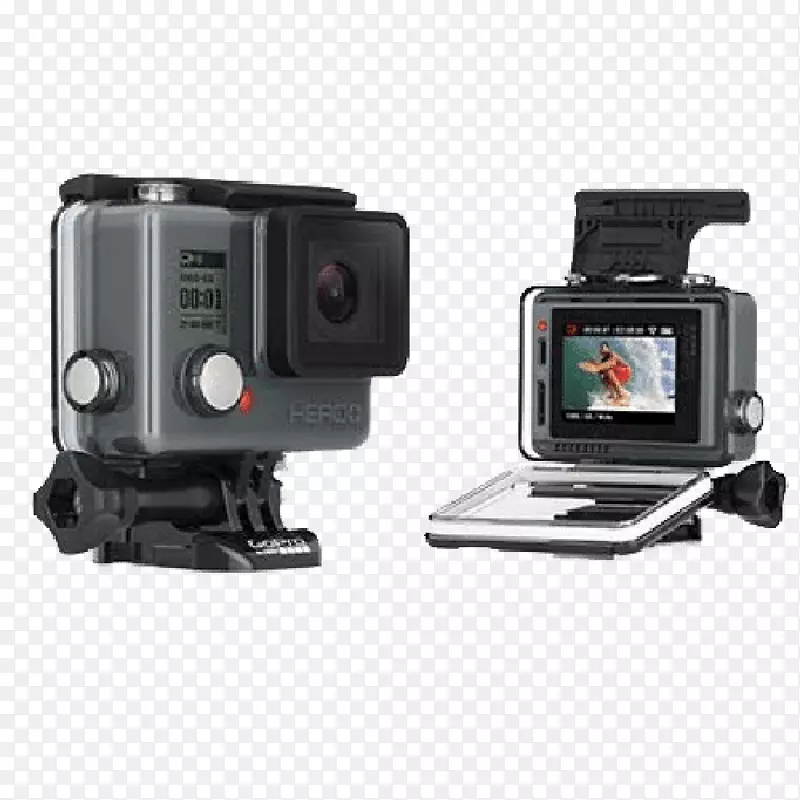 视频GoPro英雄+LCD动作摄像机-英雄液晶显示器