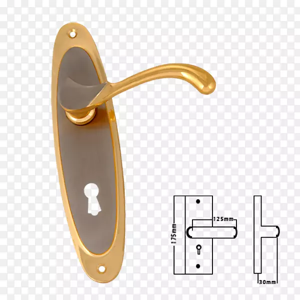 门把、榫锁、黄铜门链