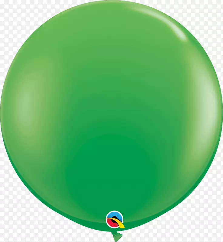 玩具气球弹簧绿色派对-白色气球柱
