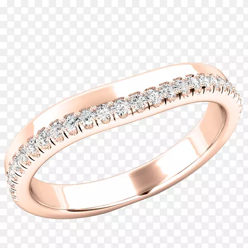 永恒戒指，结婚戒指，黄金钻石垫，带无限带
