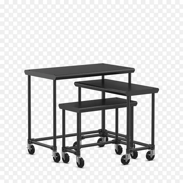 桌子产品设计矩形-狭小的小架子