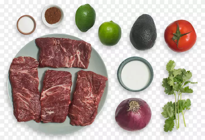 牛腰牛排，鸡肉作为食物，墨西哥料理包肉-羽衣甘蓝