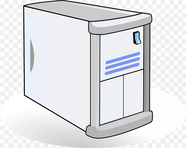 剪贴画计算机服务器web服务器图形计算机案例和外壳服务器机架