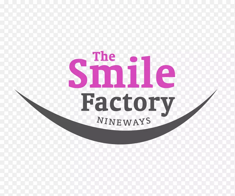商标字体品牌紫色产品-牙科微笑海报