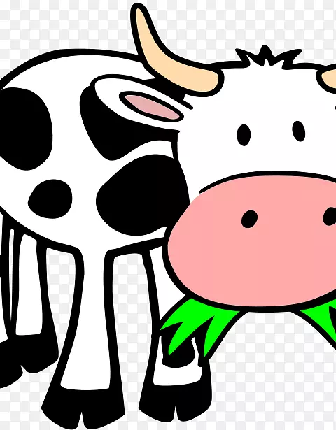 牛牛夹艺术熊猫牛看！农场动物图形.我的世界奶牛壁纸动物