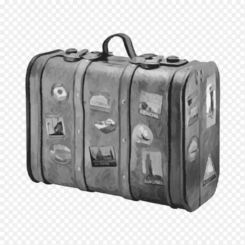 旅行箱、行李、旅行袋、旅游标签、度假-宿营床