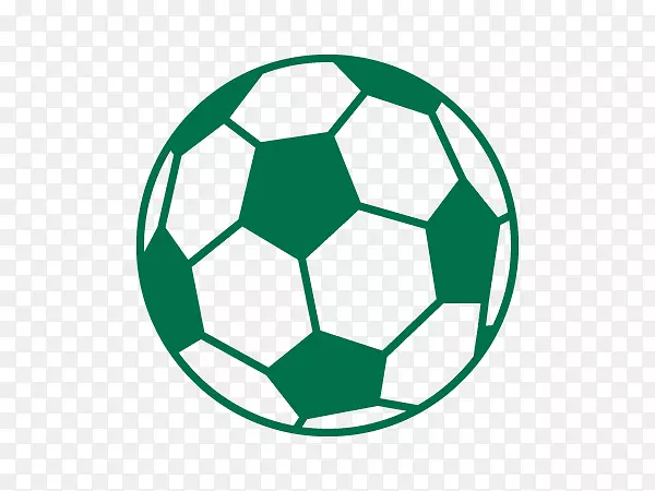 足球运动员体育标志-绿色足球着火