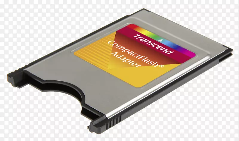 PC卡超越紧凑型闪存适配器CompactFlash超越信息.膝上型计算机图形卡pcmcia