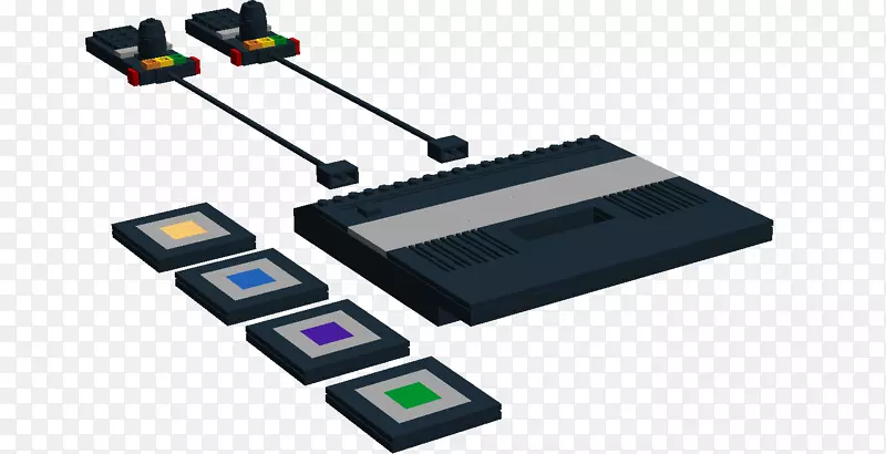 Atari 5200产品视频游戏机乐高创意-乐高指南