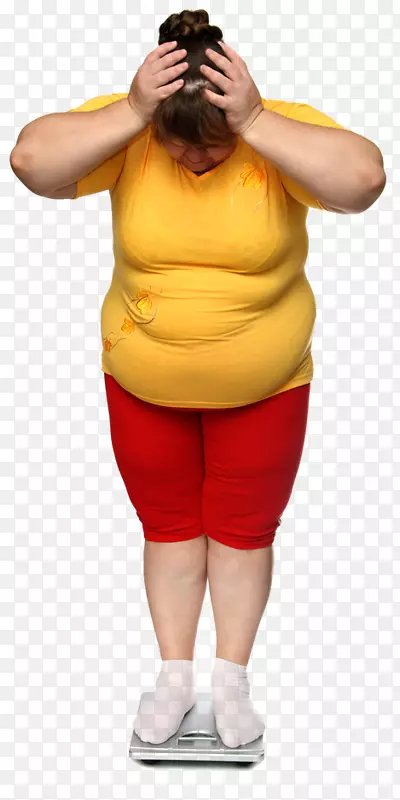 超重脂肪组织肥胖减重摄影-撕裂的身体