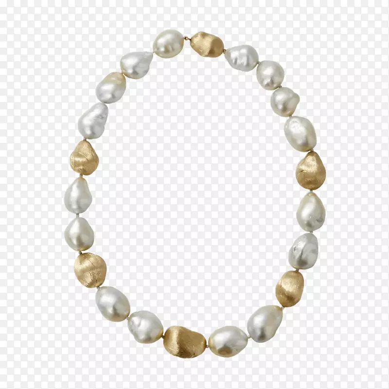 巴洛克珍珠项链养殖淡水珍珠