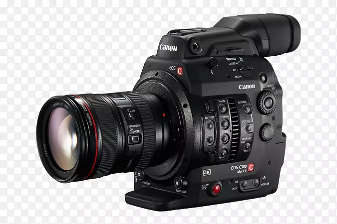 佳能EF镜头安装佳能c 300标记II-照相机