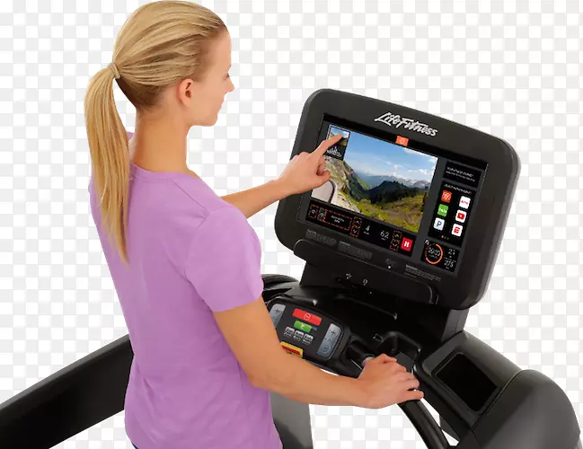 运动机器跑步机健身中心生活健身-HIIT心率