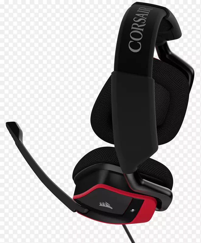 Corsair voidpro RGB 7.1环绕声耳机-星空游戏耳机红色