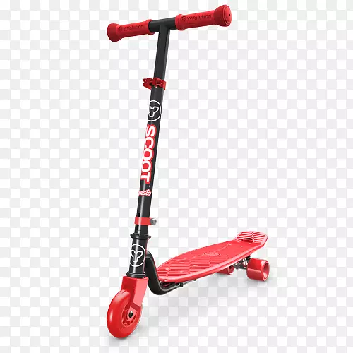 踢踏车车轮y-卷积y fliker提升红色摩托车-酷滑板车甲板