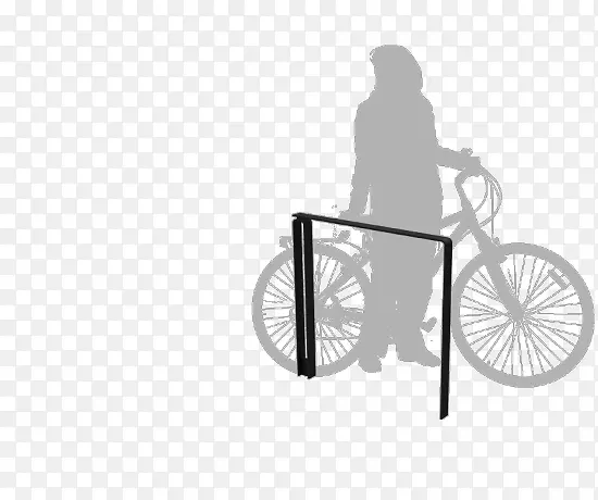 自行车车架，自行车车轮，混合自行车轮辐-操场自行车储藏室