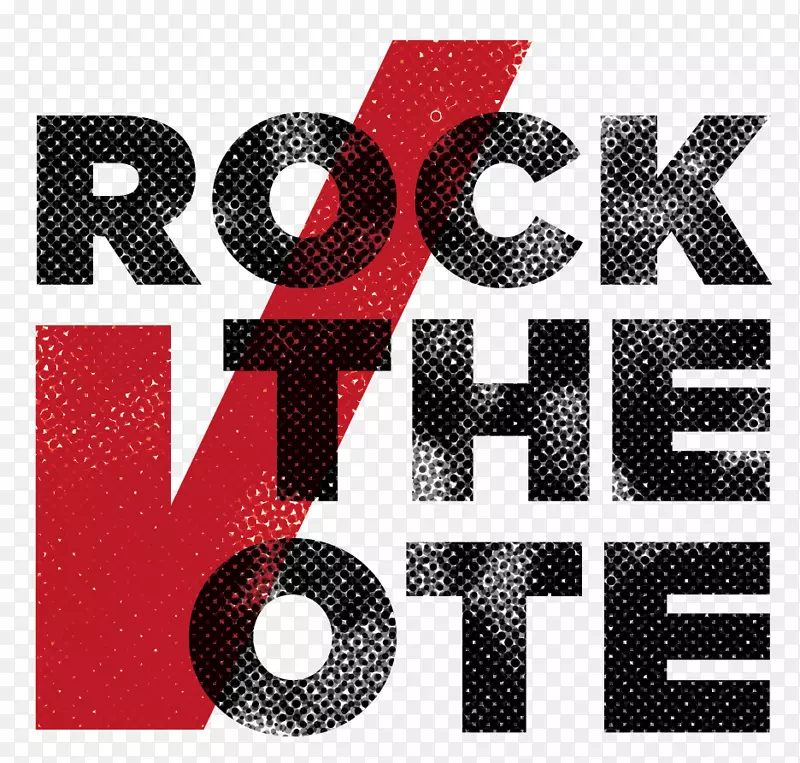 摇滚乐投票表决美利坚合众国标志字体-摇滚乐