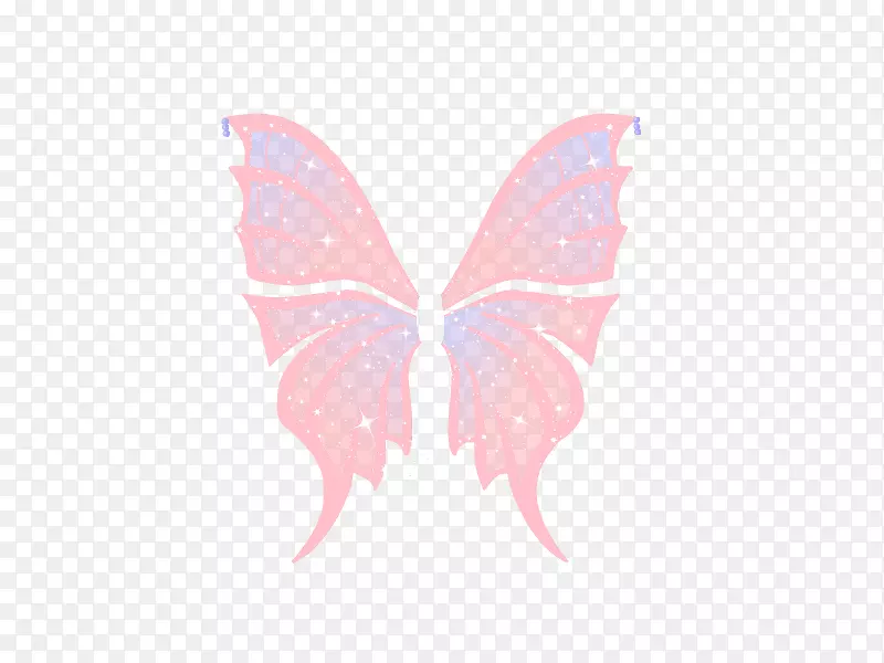 粉红m-DIY仙女翅膀