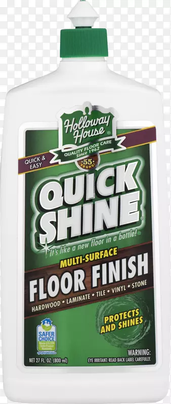 快光浓缩地板清洁剂快光地板涂饰1890毫升霍洛威屋快擦27盎司地板漆瓶，6包由霍洛威豪斯汽车木胶-斯巴达地板漆。