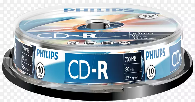 蓝光光盘cd-r dvd可录光盘飞利浦转盘