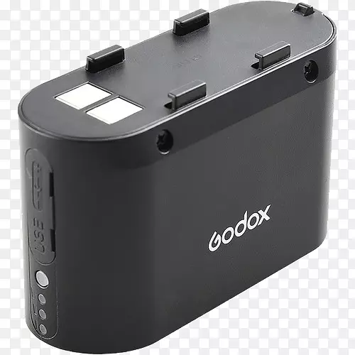 交流适配器电动电池godox bt 5800为pg 960电源包更换电池godox propac pb 960闪光灯电池组双输出为佳能索尼尼康梅兹相机(黑色)闪光灯