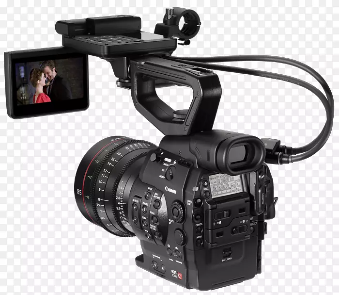 佳能Eos C 300标志II佳能镜头安装视频-佳能C 300