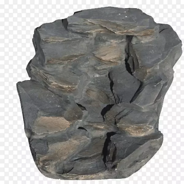 亚特兰蒂斯虚拟岩石石板梯级瀑布亚特兰蒂斯虚拟高地-板岩