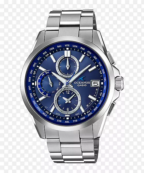 手表卡西欧大洋洲时刻表智能接入手表
