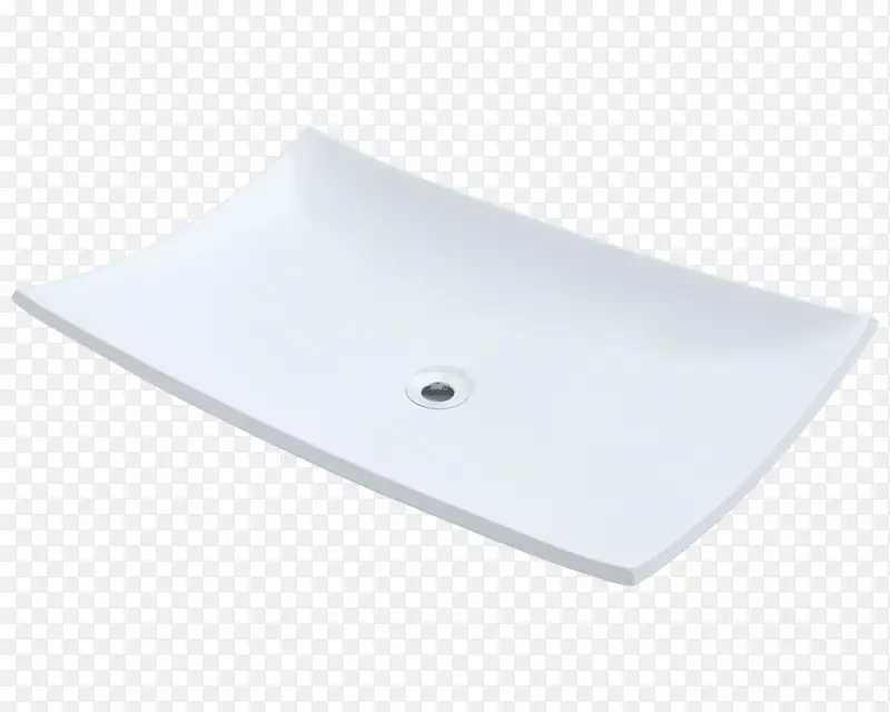 碗槽水龙头把手和控制玻璃体陶瓷-白色椭圆形容器水槽