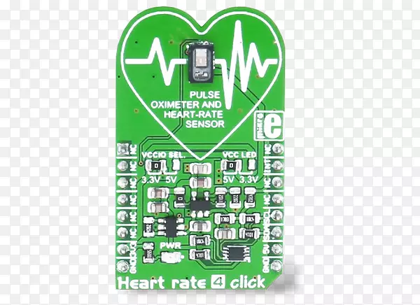 心率监测器MikroElektronika传感器-最高心率