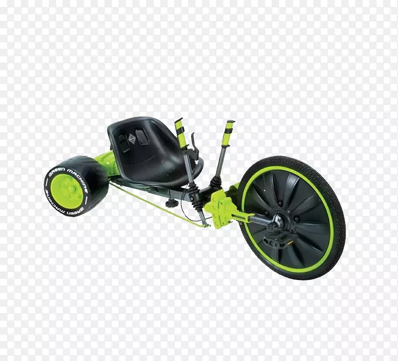 毛茸茸的绿色机器RT自行车火爆绿色机器内折叠双轮克鲁斯‘n滑板车-自行车