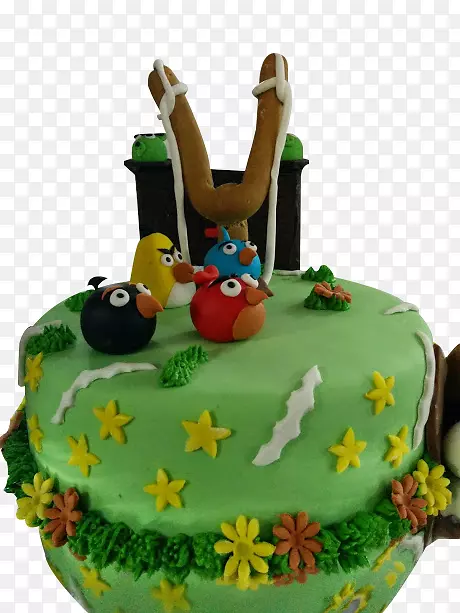 生日蛋糕糕点店蛋糕装饰糕点-订购愤怒的小鸟蛋糕