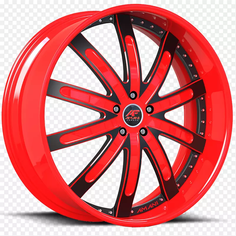 合金车轮汽车Akins轮胎和车轮汽车轮胎轮辐金粉涂层车轮
