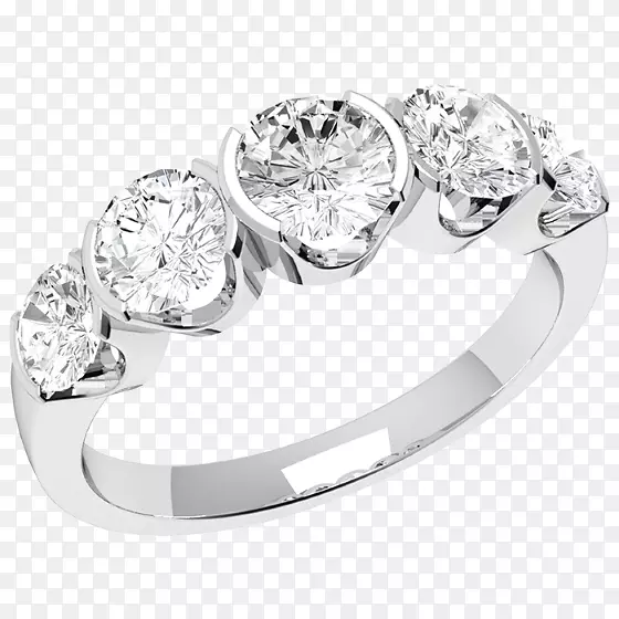 耳环，结婚戒指，订婚戒指，祖母绿.黄金钻石戒指