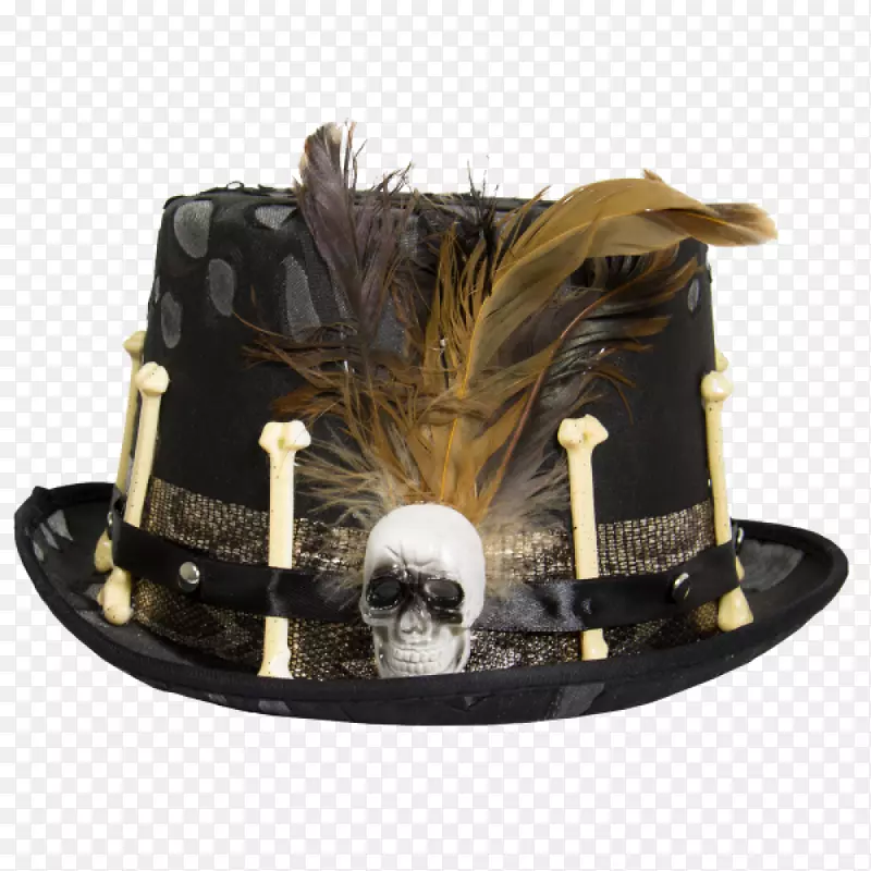 大礼帽，正规中矩，苏瓦兹，骨头，羽毛，蒸汽朋克男人