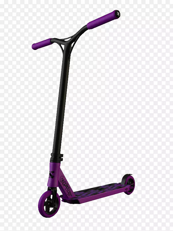 踢滑板车产品设计紫色滑板车导轨
